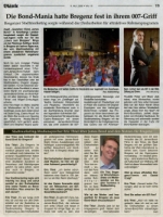 Die Bond-Mania hatte Bregenz fest in ihrem 007-Griff